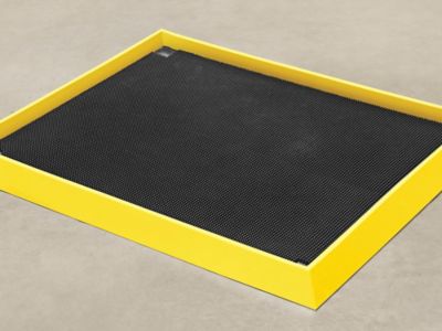 Sanitizing Footbath Mat - 32 x 39", Yellow H-6565