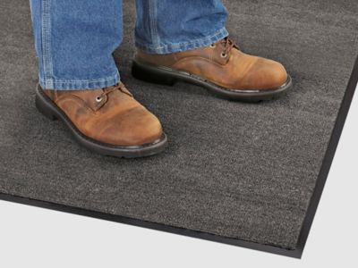 Waterhog™ Carpet Mat - 2 x 6', Charcoal H-7186GR - Uline