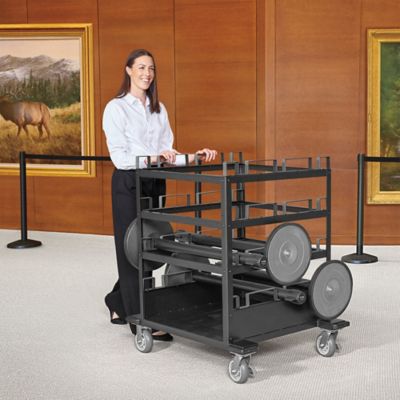 Crowd Control Cart H-6601 - ULINE