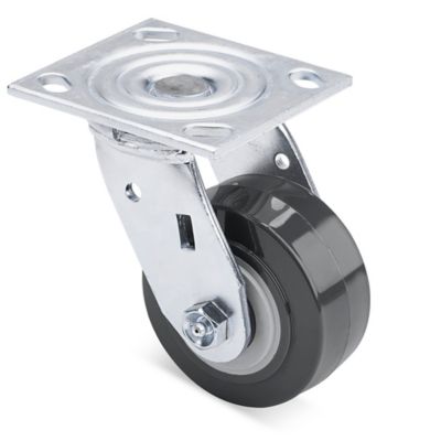 Heavy Duty Polyurethane Caster - Swivel, 4 x 2" H-6612S