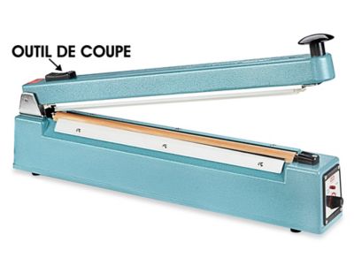 Tabletop Impulse Sealer with Cutter Special - 16" H-6639