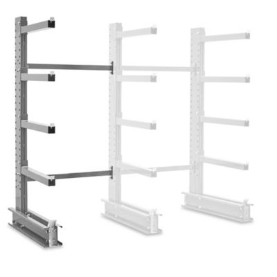Unité complémentaire pour support en porte-à-faux à une face – 52 x 49 x 96 po