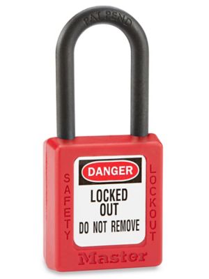 Dielectric Lockout Padlock - Keyed Different
