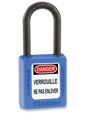Dielectric Lockout Padlock - Keyed Different, Blue H-6652BLU