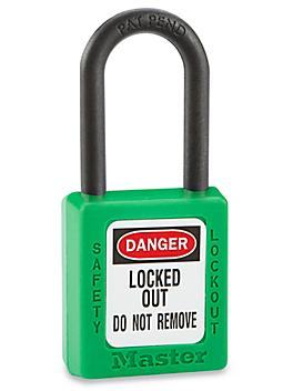 Dielectric Lockout Padlock - Keyed Different, Green H-6652G