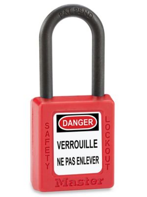 Cadenas diélectriques pour cadenassage – Clés différentes