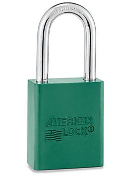 Aluminum Lockout Padlocks - Keyed Alike, Green H-6698G