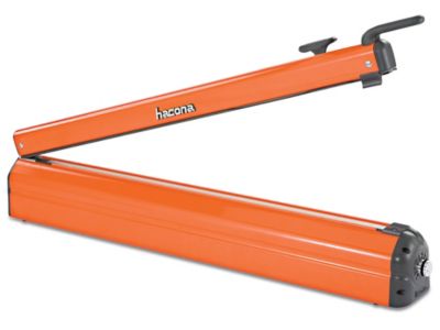 Deluxe Extra Long Tabletop Impulse Sealer with Cutter - 24" H-6707-C