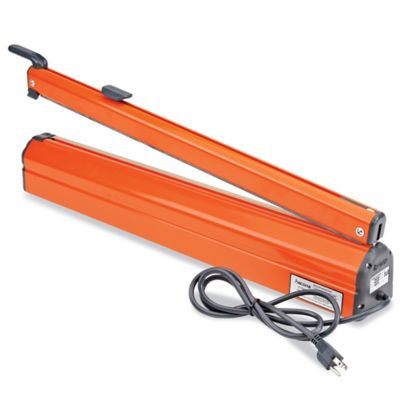 Deluxe Extra Long Tabletop Impulse Sealer with Cutter - 24