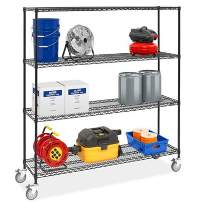 Plastic Shelves, Plastic Shelving Units in Stock - ULINE