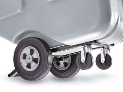Uline Utility Tilt Truck - 1/2 Cubic Yard, Gray
