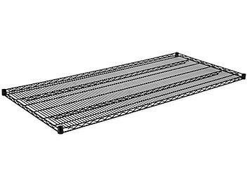 Additional Black Wire Shelves - 72 x 30" H-6730BL
