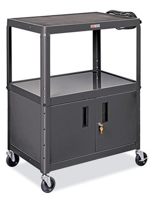 AV Cart - 34 x 20", Black H-6747BL