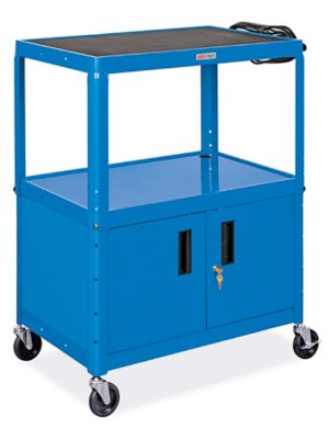 AV Cart - 34 x 20", Blue H-6747BLU
