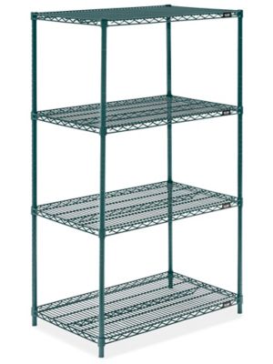 Epoxy Wire Shelving Unit - 36 x 24 x 63"