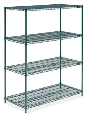  Epoxy Wire Shelving Unit - 48 x 24 x 63"