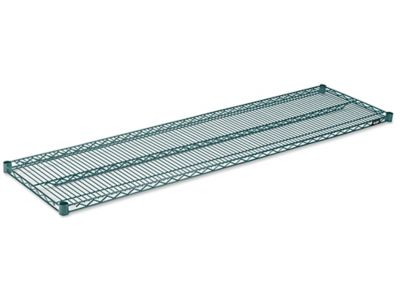 Additional Epoxy Wire Shelves - 72 x 18", Green H-6779G