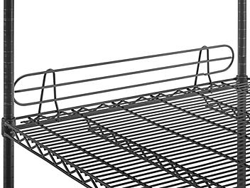 Wire Shelf Ledge - 30 x 4", Black H-6791BL
