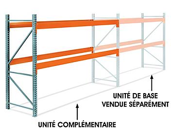 Add-On Unit for Two-Shelf Pallet Rack - 144 x 42 x 96" H-6805-ADD