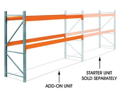 Add-On Unit for Pallet Rack - 144 x 42 x 96" H-6805-ADD