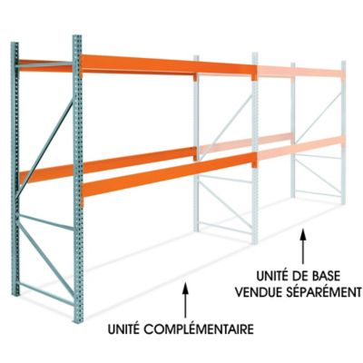 Add-On Unit for Pallet Rack - 144 x 48 x 120" H-6808-ADD