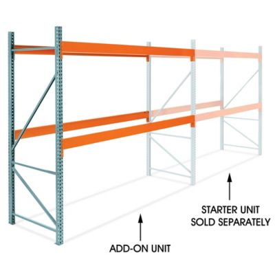Add-On Unit for Pallet Rack - 144 x 48 x 120" H-6808-ADD