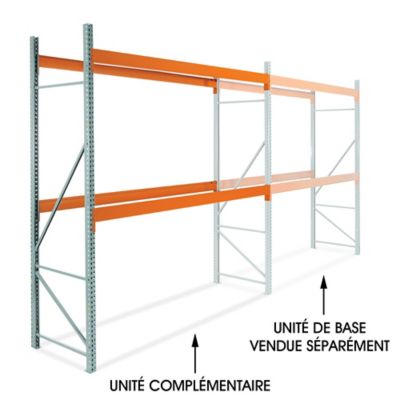 Add-On Unit for Pallet Rack - 144 x 42 x 144" H-6809-ADD