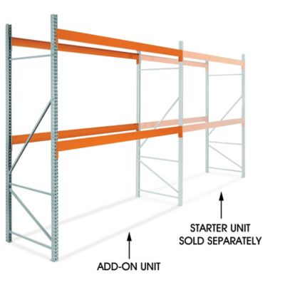 Add-On Unit for Pallet Rack - 144 x 48 x 144" H-6810-ADD