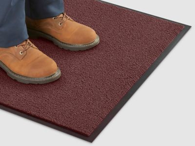 Deluxe Carpet Mat - 3 x 6', Burgundy H-682BURG