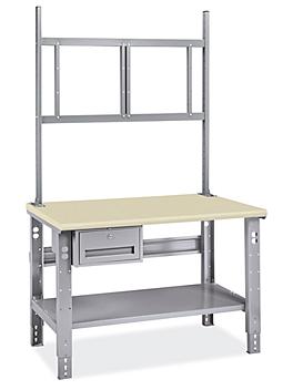 Deluxe Workstation Starter Table - 48 x 36", ESD Top H-6844-ESD