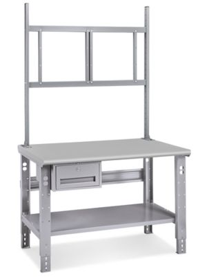 Deluxe Workstation Starter Table - 48 x 36", Laminate Top H-6844-LAM