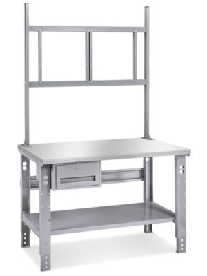 Mesa para Capacitación de Altura Ajustable - 48 x 24 H-8970 - Uline