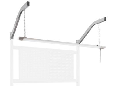 LED Task Light - Retractable, 30' - ULINE - H-6414