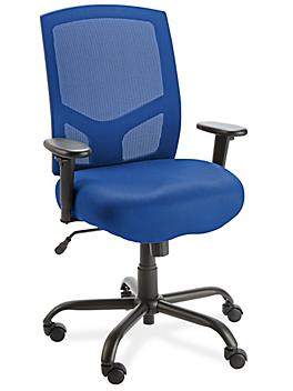 Big and Tall Mesh Chair - Blue H-6861BLU
