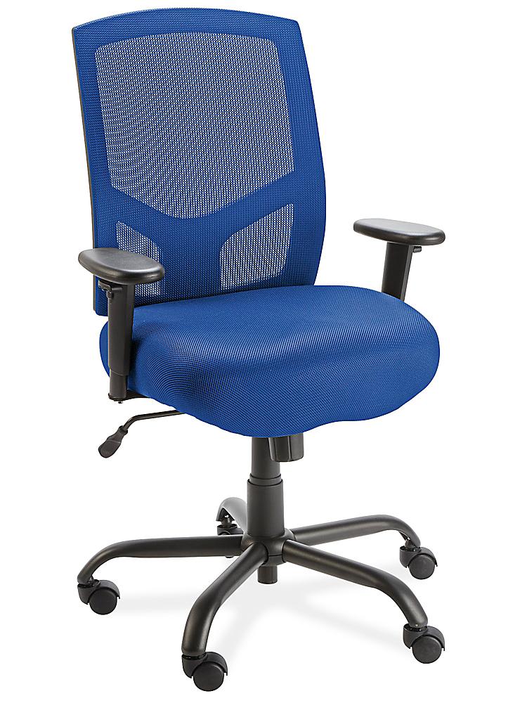 Blue Big and Tall MESH Chair