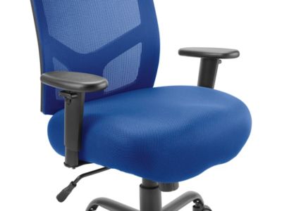 Big and Tall Mesh Chair Blue