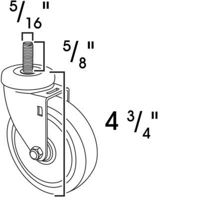 Diameter, Length, Load Height