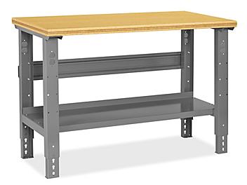 Industrial Packing Table - 48 x 24", Composite Wood Top H-6863-WOOD