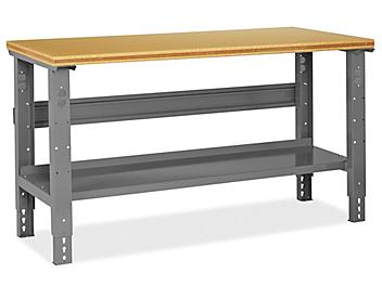 Industrial Packing Table - 60 x 24", Composite Wood Top H-6864-WOOD