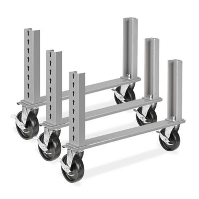 Roulettes pour tables d'emballage industrielles de 30 po – Ensemble de 6 roulettes