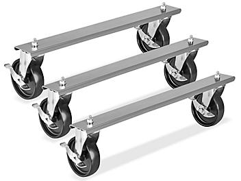 Casters for 30" Industrial Packing Tables - Set of 6 H-6886