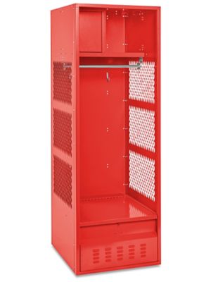 open red lockers