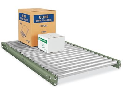Convoyeur à rouleaux par gravité pour charges lourdes – 36 po x 5 pi
