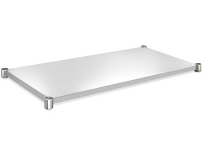 Bottom Shelf for Deluxe Stainless Steel Worktables - 60 x 30" H-6917SHELF