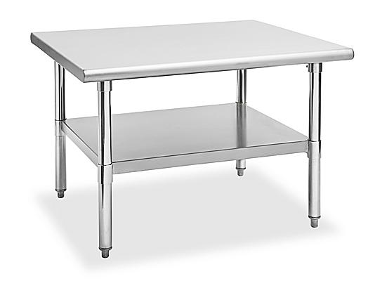 Deluxe Stainless Steel Utility Stand - 36 x 30