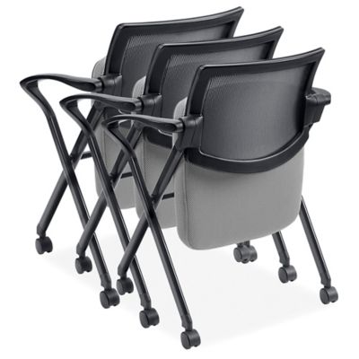 Mesh Chairs Nested