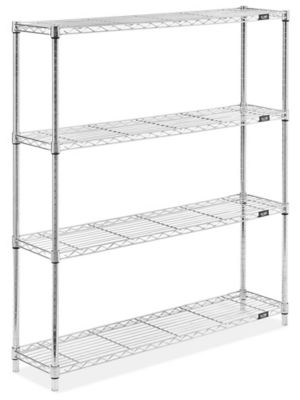 Stainless Steel Wire Shelving Unit - 48 x 12 x 54" H-6942