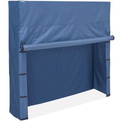 Mobile Shelving Cover - 72 x 18 x 72", Heavy Duty, Blue H-6957HDBLU