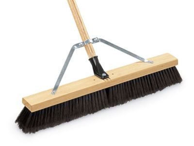 Contractors Broom - 24", Fine Bristles H-6960