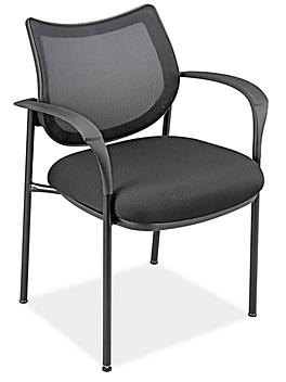 Mesh Stackable Chair with Armrests H-6965